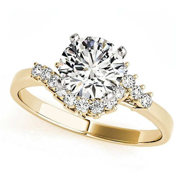 Serene Radiance Engagement Ring