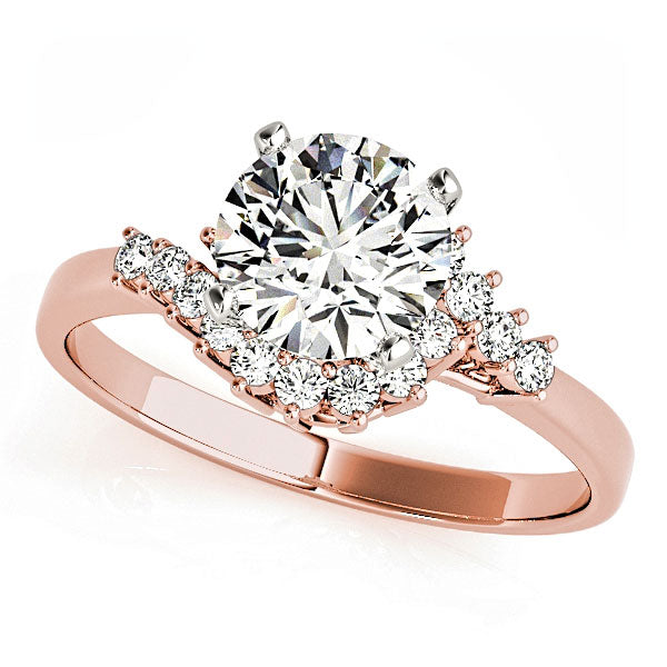 Serene Radiance Engagement Ring